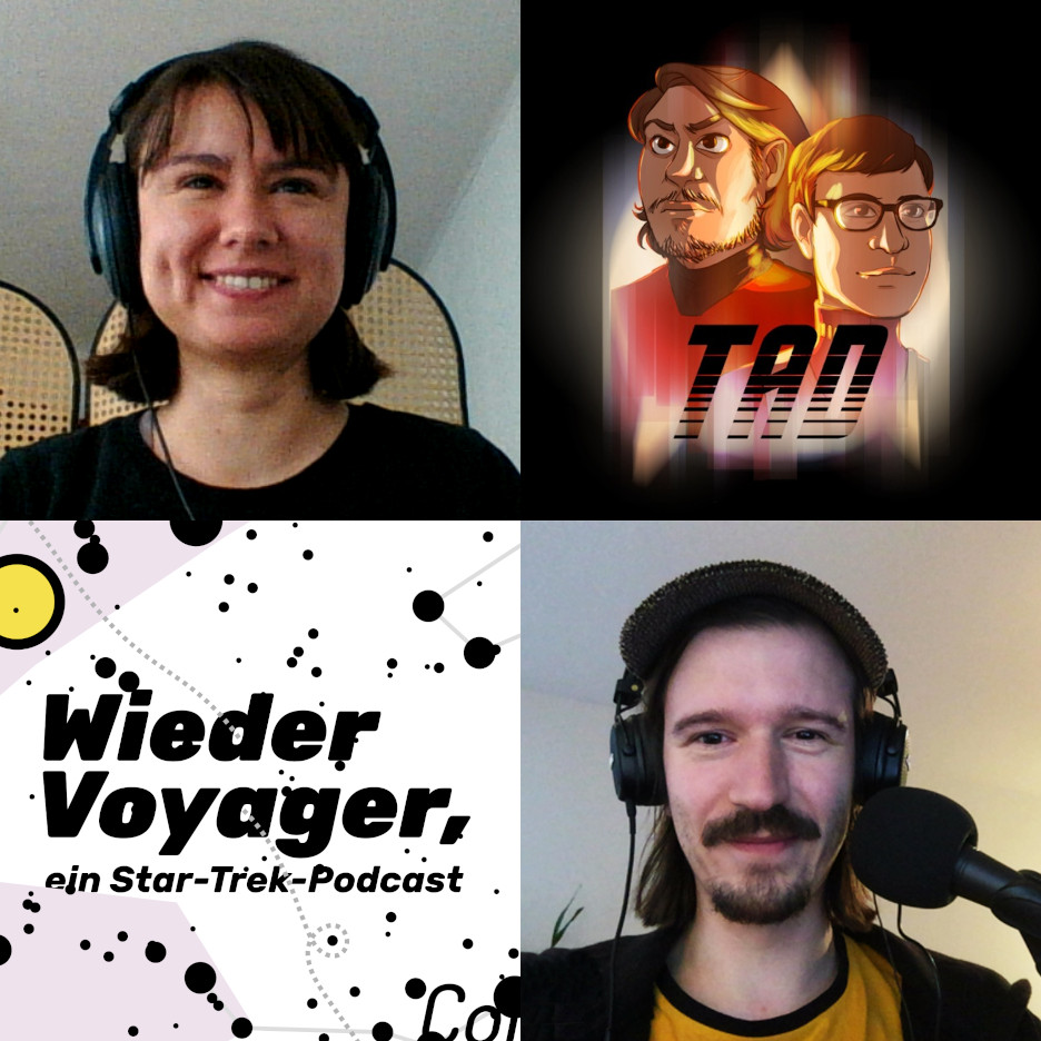 Screengrab aus Sonderfolge: Wieder Voyager trifft Trek am Dienstag